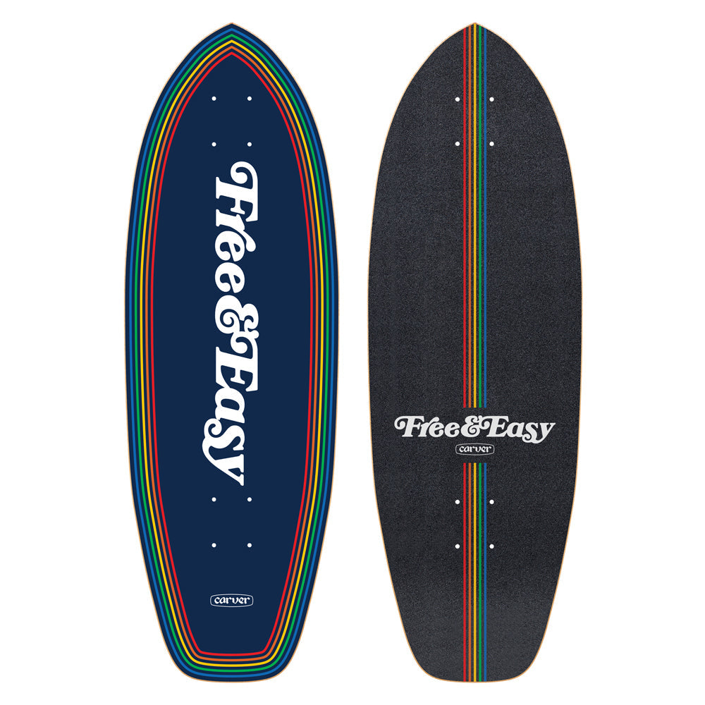 Carver Skateboards - 30.75" Free & Easy Prism - Deck Only Skateboards Carver