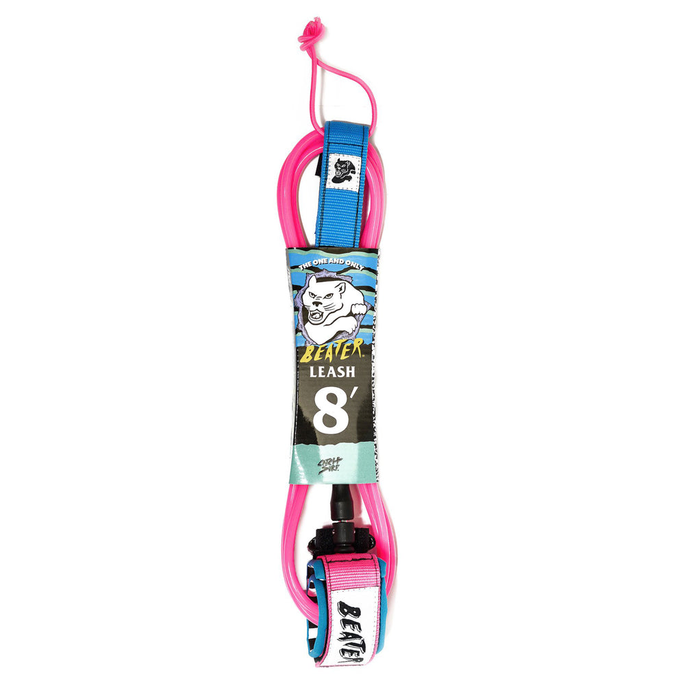 Catch Surf - Beater 8' Leash - Pink & Blue Surfboard Leashes Catch Surf