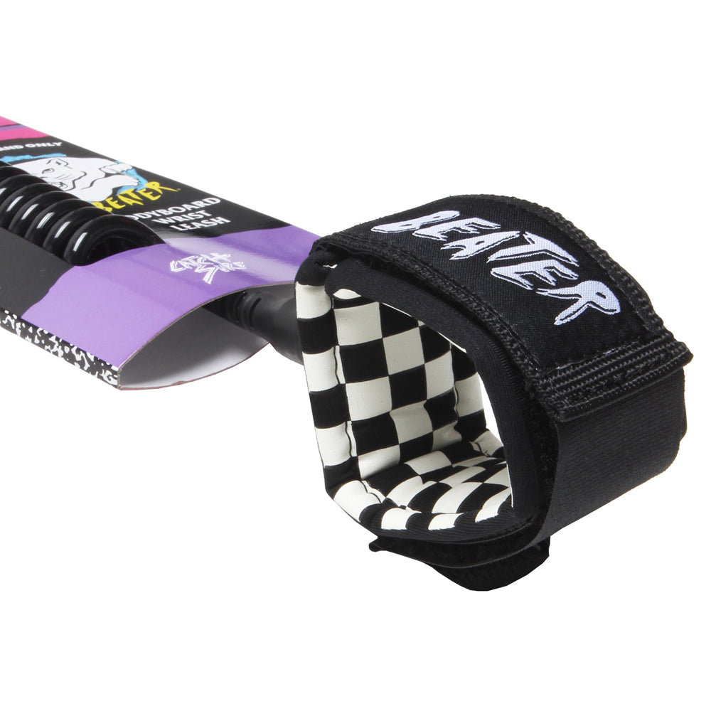 Catch Surf - Beater Bodyboard Leash - Black Surfboard Leashes Catch Surf