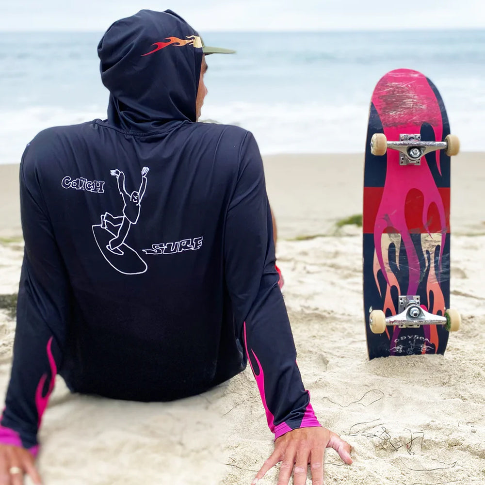 Catch Surf - Koston x Gonz Hooded L/S Surf Shirt Rash Guards & Swim Shirts Catch Surf