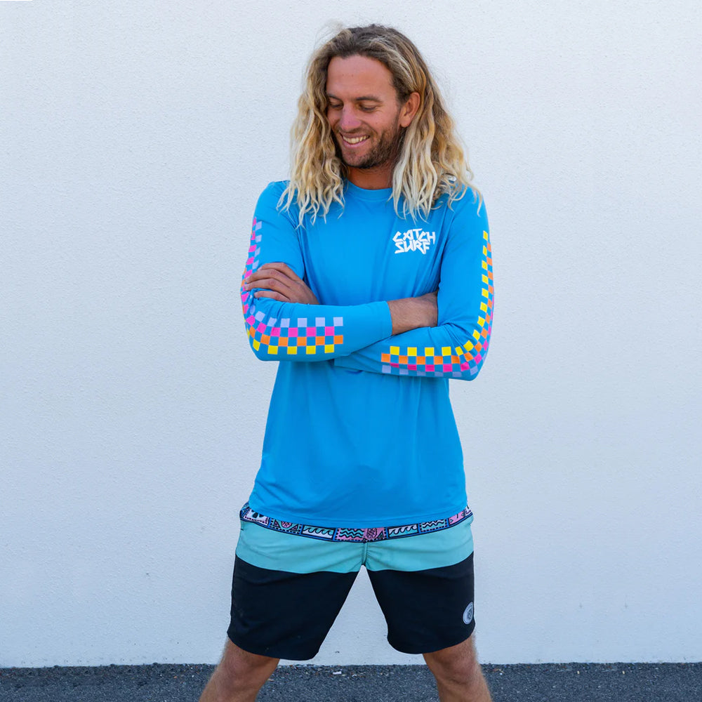 Catch Surf - OG Old School L/S Surf Shirt Rash Guards & Swim Shirts Catch Surf