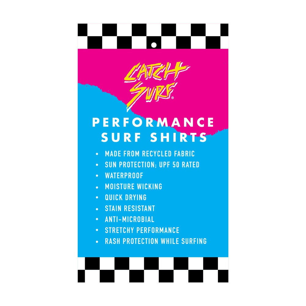 Catch Surf - OG Old School L/S Surf Shirt Rash Guards & Swim Shirts Catch Surf