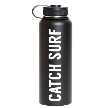 Catch Surf - Block Logo Flask - Black Surf Accessories Catch Surf