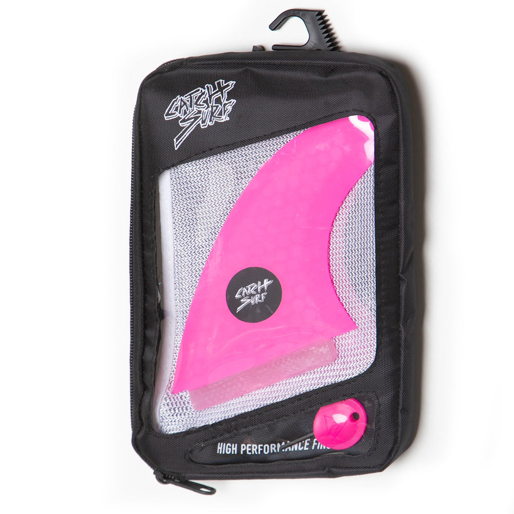 Catch Surf - Ultra Hi-Perf Tri Fin Kit - Pink Surfboard Fins Catch Surf