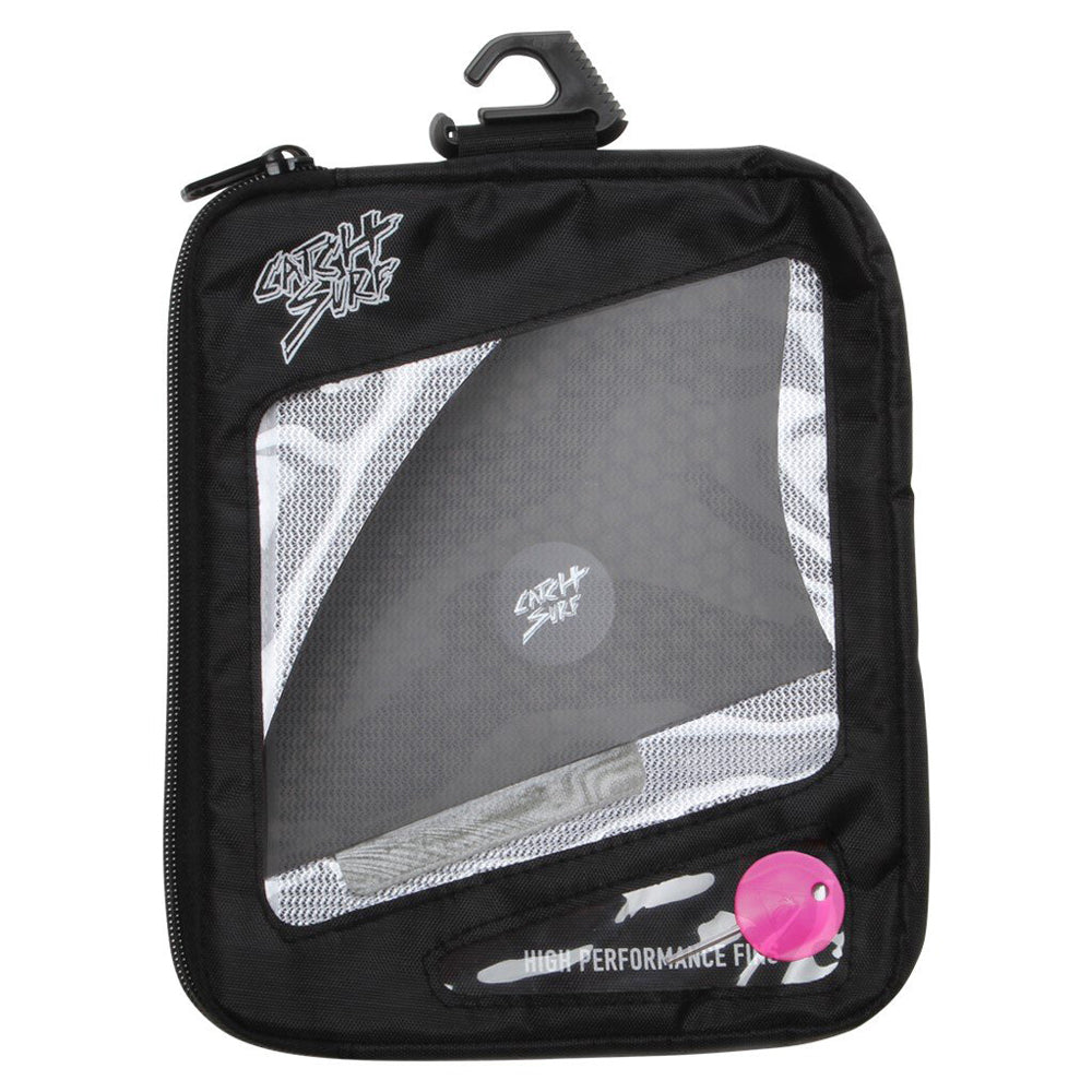 Catch Surf - Ultra Hi-Perf Twin Fin Kit - Black Surfboard Fins Catch Surf