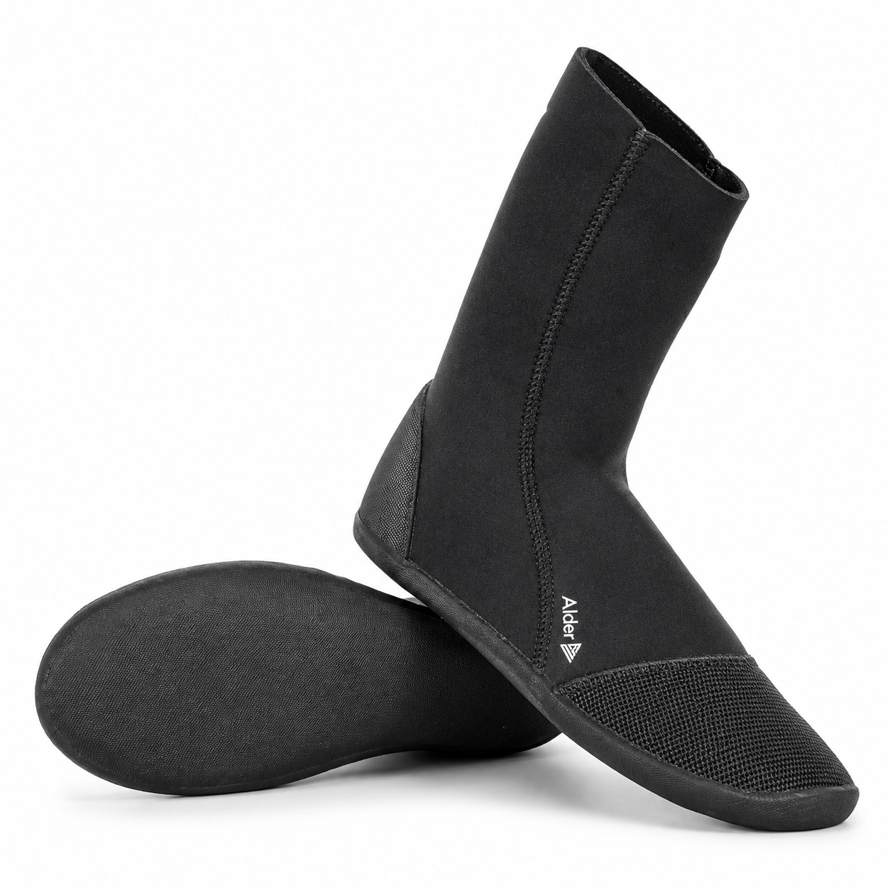 Alder Stealth 3mm Round Toe Wetsuit Boots wetsuit boots Alder