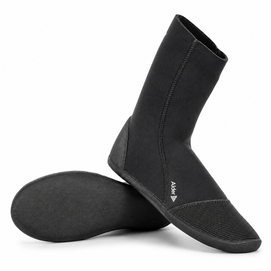 Alder Stealth 3mm Round Toe Wetsuit Boots wetsuit boots Alder