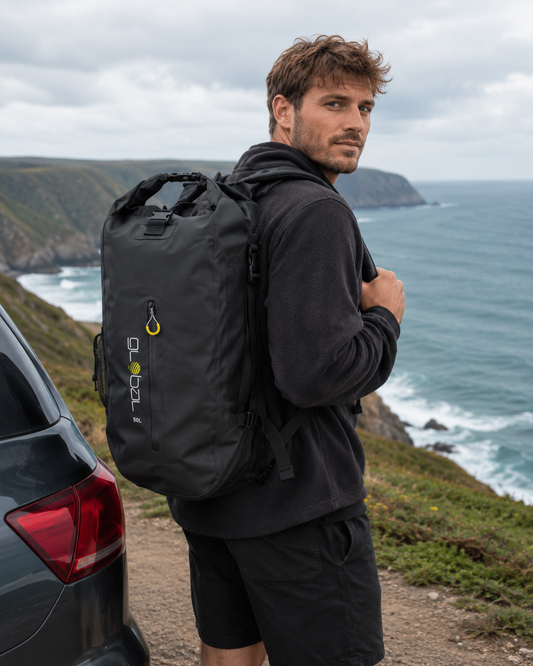 Global Dry Bag 50L Waterproof Roll Top Backpack Dry Bag Global
