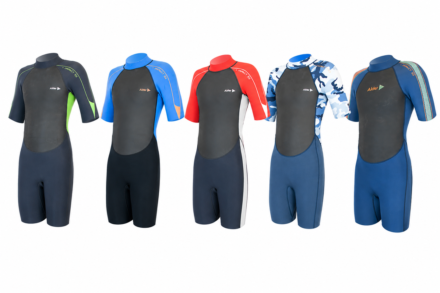 Alder Impact Junior 3/2 Shorty Kids Wetsuit Wetsuit Alder