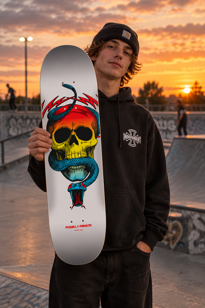 Powell Peralta McGill Deck Yellow Fade / White 8.5"