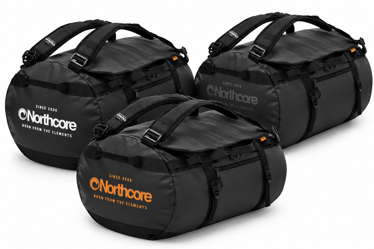 Northcore Adventurer Duffle Bag 40L Water Resistant Duffle Bag Northcore