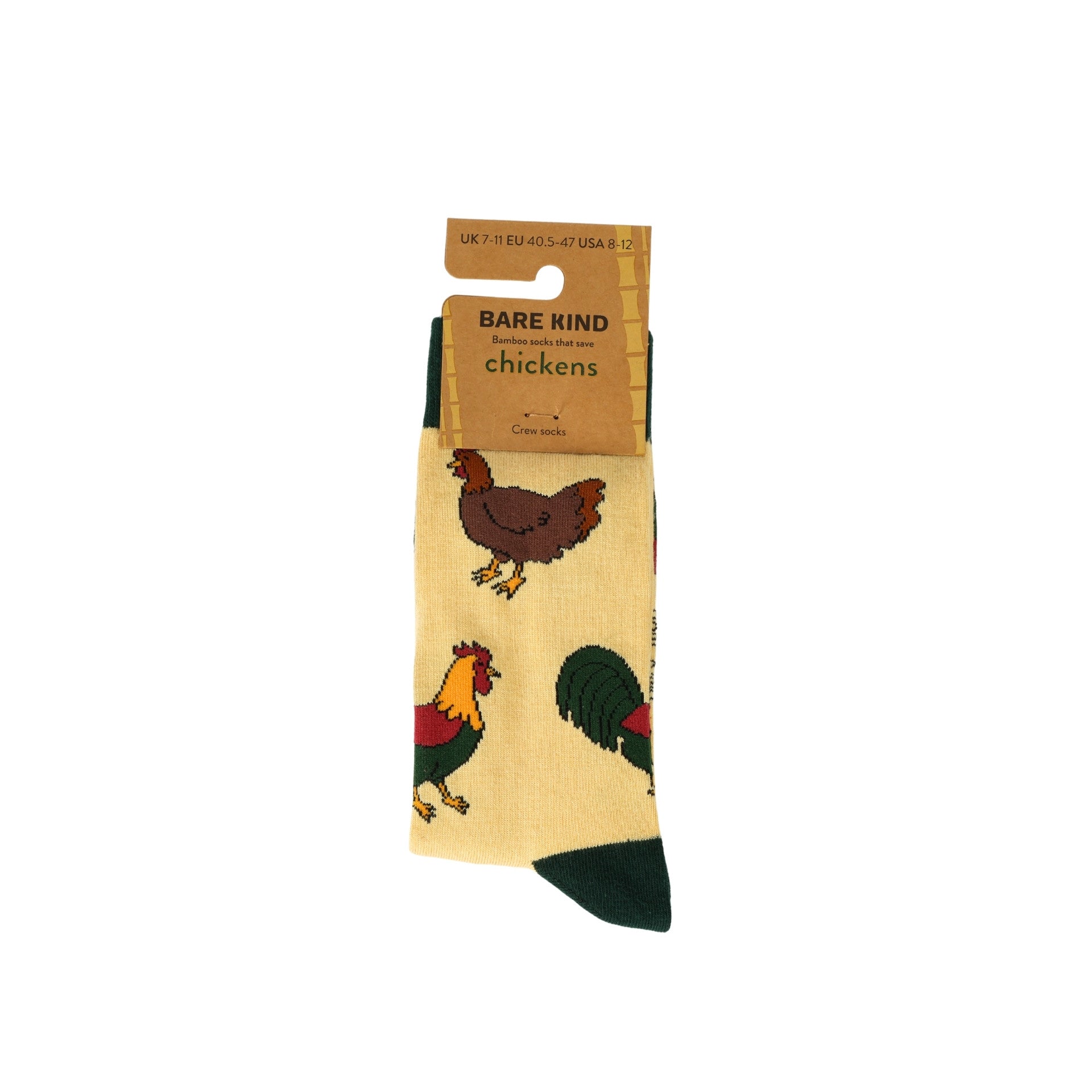 Save the Chickens Bamboo Socks Socks Bare Kind