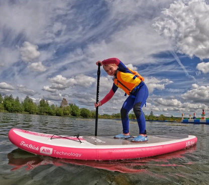 Kids 7’6 GromStick Inflatable Stand Up Paddle Board Package | Childs SUPs FatStick Boards