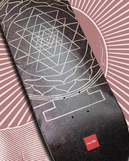 Chocolate Skateboard Deck Mandala Jordan Trahan 8.25"