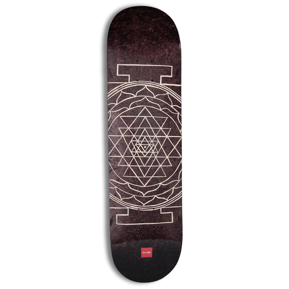 Chocolate Skateboard Deck Mandala Jordan Trahan 8.25"