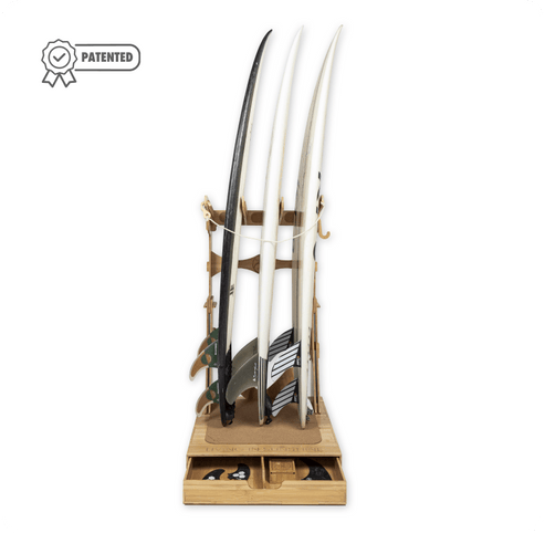 The Spirit rack 3 boards surfboard stand Vissla