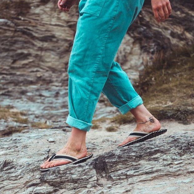 Corker - Flip-Flops - Women's - Black Corker Flip-Flops Gumbies