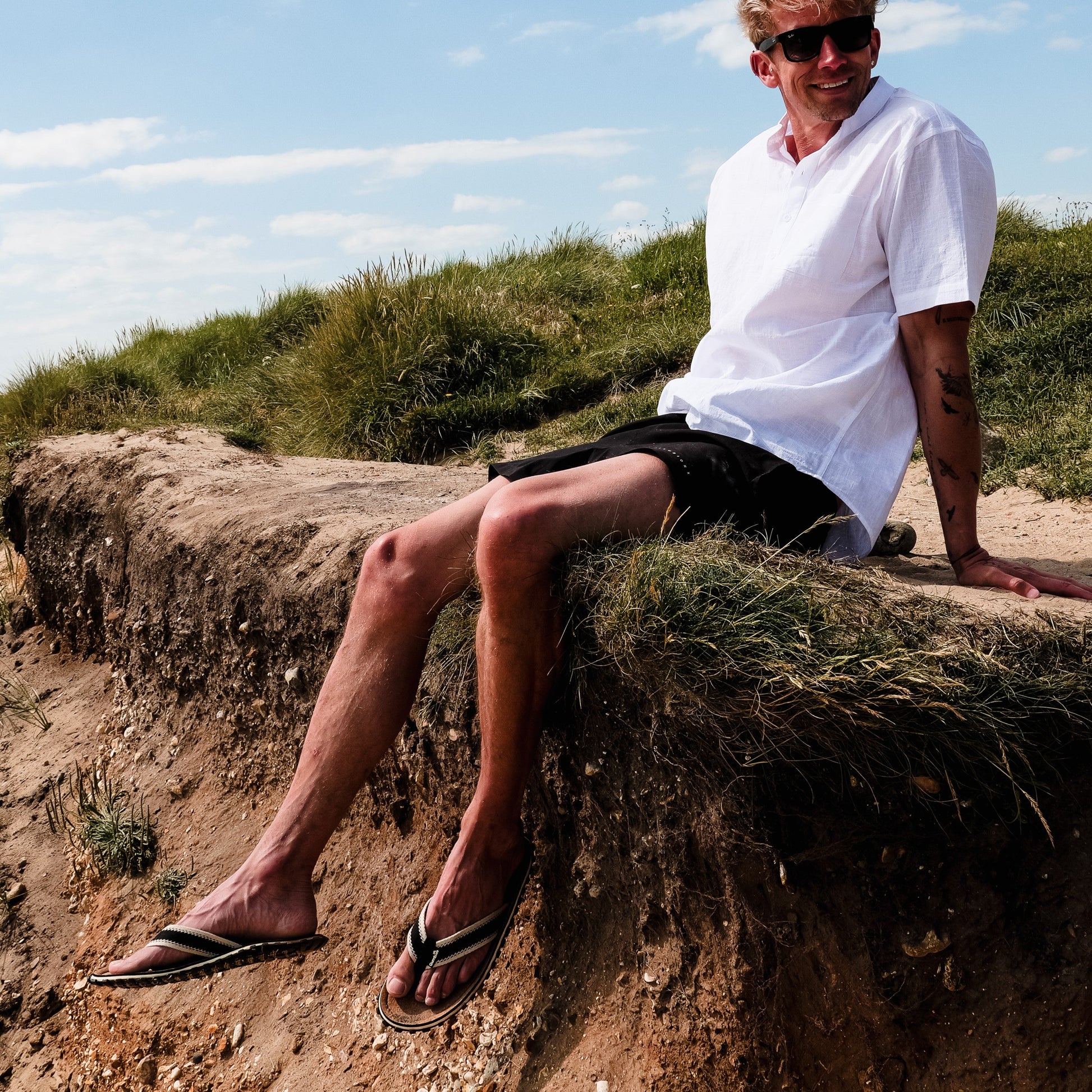 Corker - Flip-Flops - Men's - Black Corker Flip-Flops Gumbies