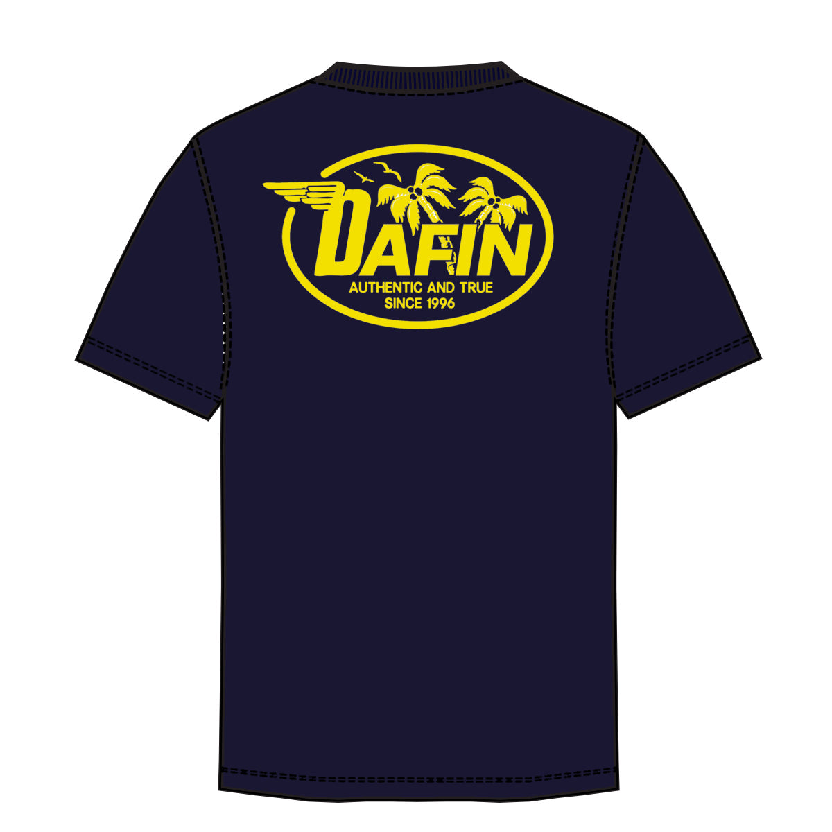 DaFin - Da Palm T-Shirt - Navy T-Shirts DaFin Small