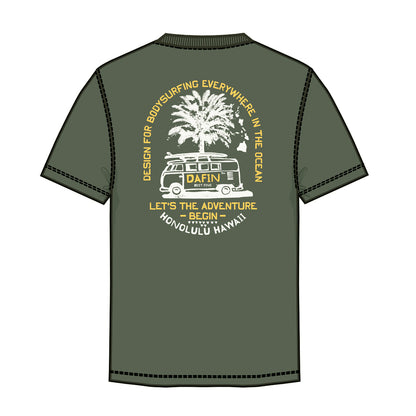 DaFin - Da Van T-Shirt - Khaki T-Shirt DaFin