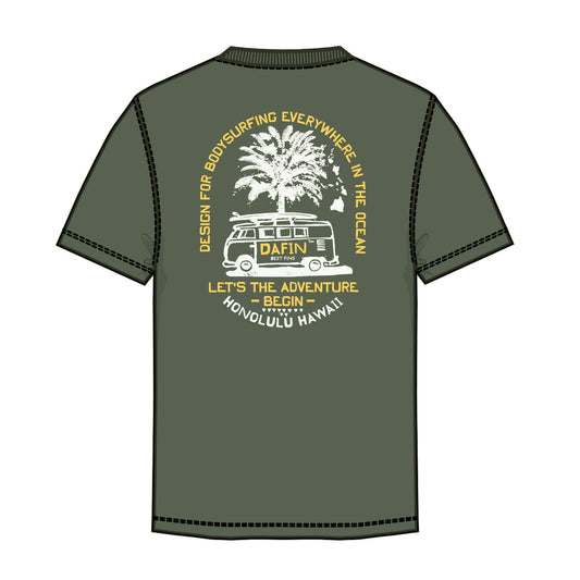 DaFin - Da Van T-Shirt - Khaki T-Shirt DaFin