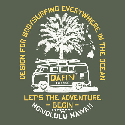 DaFin - Da Van T-Shirt - Khaki T-Shirt DaFin