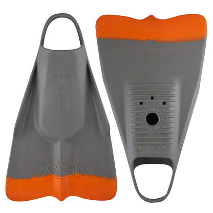 DaFin Fins - Grey & Orange Swimming Fins DaFin XS - UK 2~3