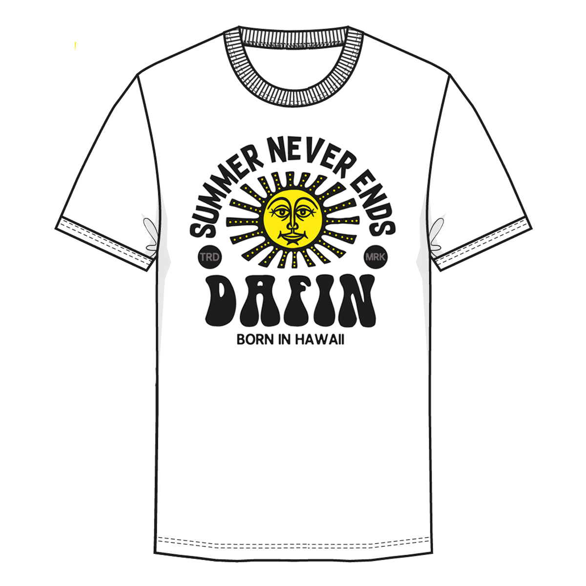 DaFin - Hendrix T-Shirt - White