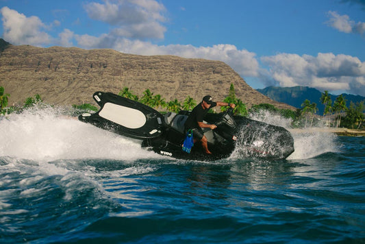 DaFin Fins - Brian Keaulana - Black Gold Swimming Fins Dafin