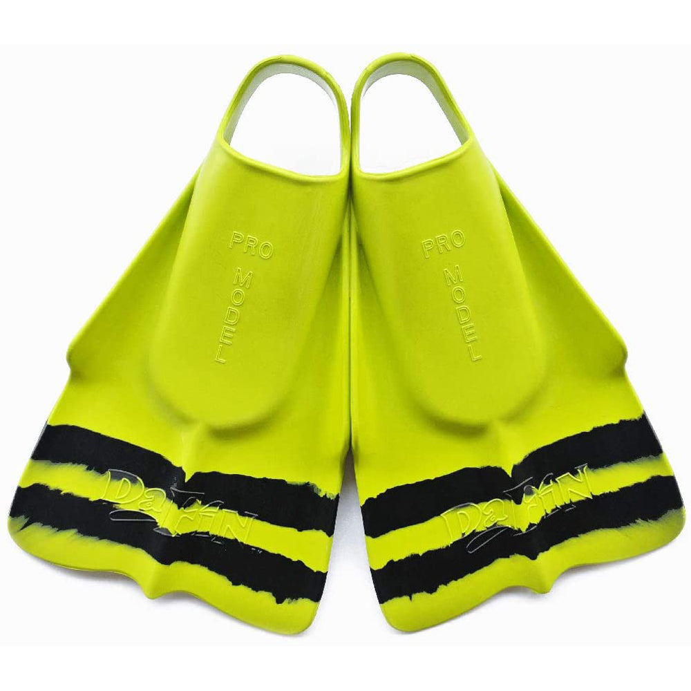 DaFin Fins - Slyde - Yellow & Black Swimming Fins DaFin SM - UK 4~5