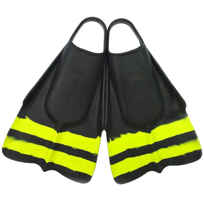 DaFin Fins - Slyde - Black & Yellow Swimming Fins Dafin SM - UK 4~5