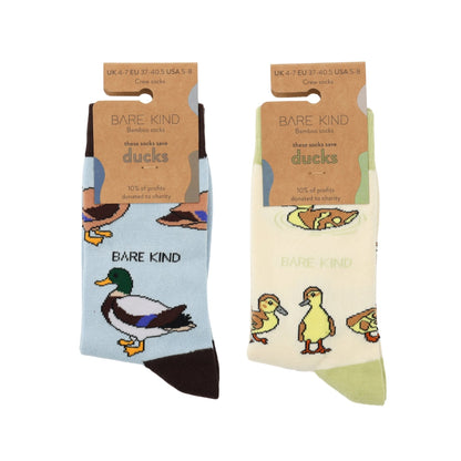 Ducks Bundle of 2 Bamboo Sock Set Socks Bare Kind