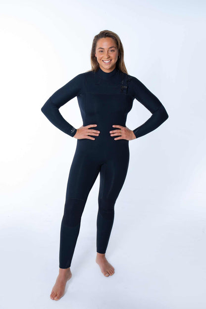Merino Insulator Series Womens 4/3 Chest Zip Steamer WETSUIT Union Of Surf 8