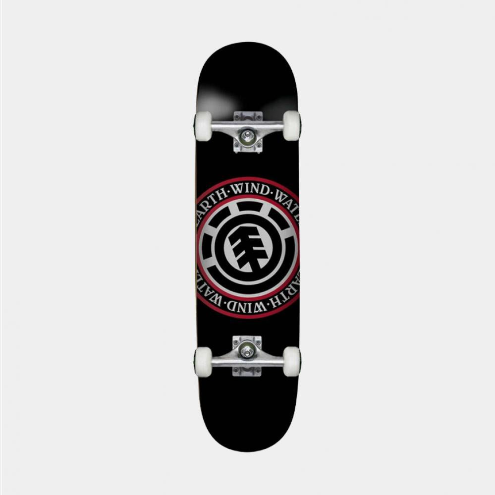 Element Complete Skateboard Kit 8" Seal Black Street Element