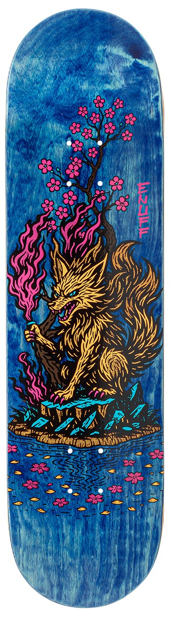 Enuff Yokai Kitsune Designer Skateboard Deck 8.5" x 32.125"