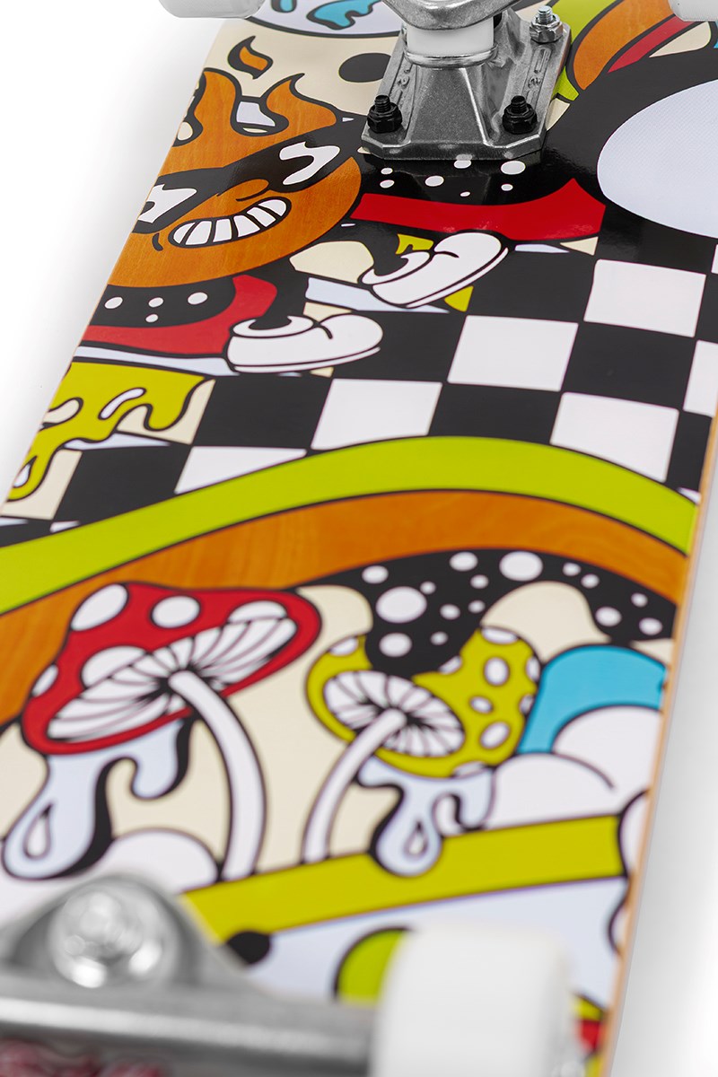 Enuff Meltworld Confused Complete Skateboard 7.25" x 29.5" skateboard Enuff Skateboards