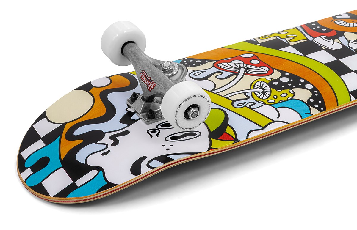 Enuff Meltworld Confused Complete Skateboard 7.25" x 29.5" skateboard Enuff Skateboards