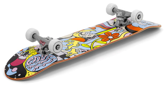 Enuff Meltworld Dazed Complete Skateboard 7.75" x 31.5" skateboard Enuff Skateboards