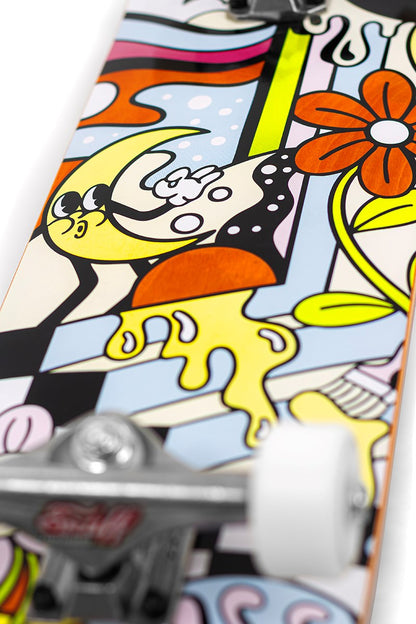 Enuff Meltworld Dazed Complete Skateboard 7.75" x 31.5" skateboard Enuff Skateboards