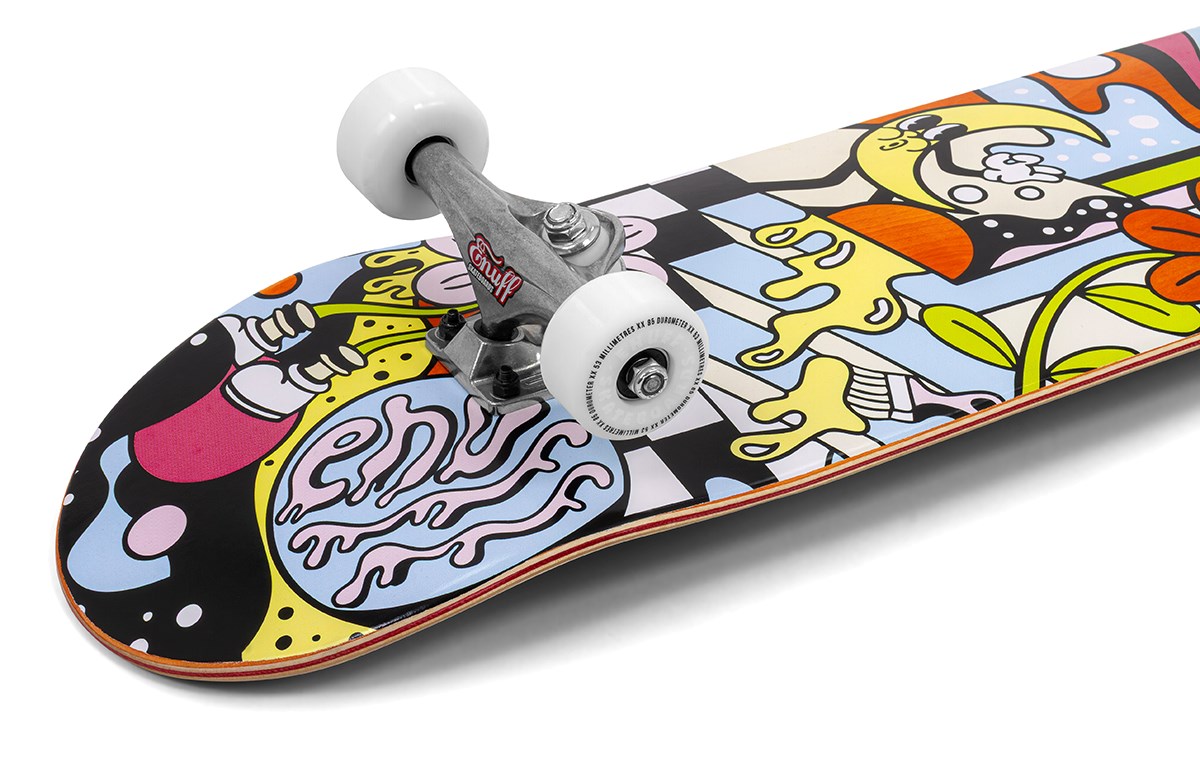 Enuff Meltworld Dazed Complete Skateboard 7.75" x 31.5" skateboard Enuff Skateboards
