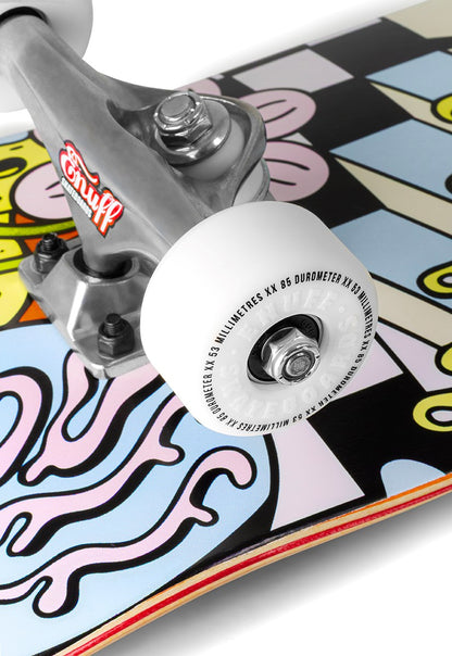 Enuff Meltworld Dazed Complete Skateboard 7.75" x 31.5" skateboard Enuff Skateboards