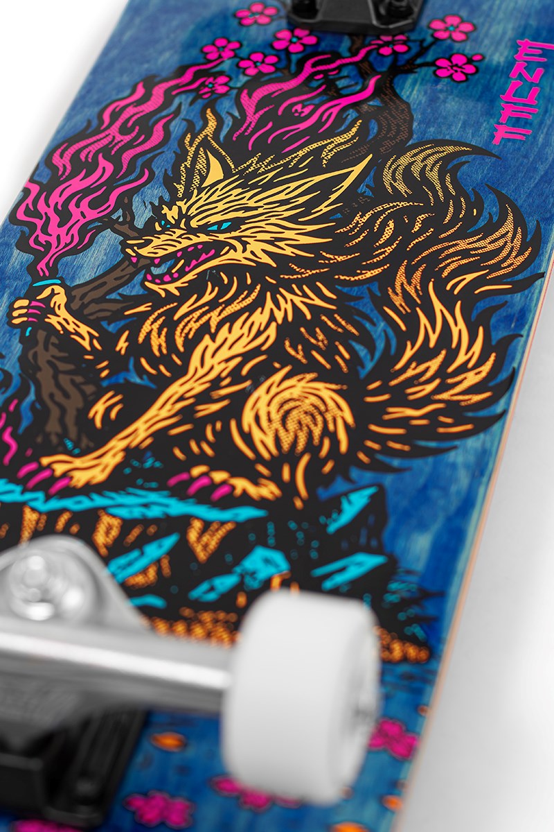 Enuff Yokai Kitsune Complete Skateboard 8.25" x 32.125"