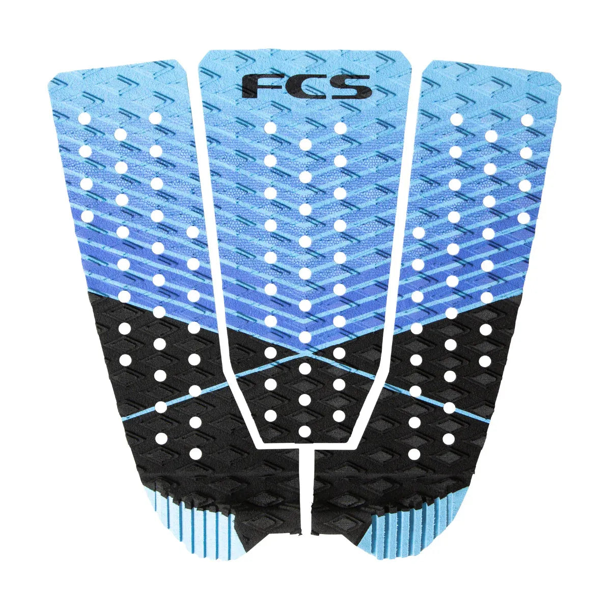 FCS Kolohe Andino 3 Piece Arch Traction Tail Pad Tranquil Blue