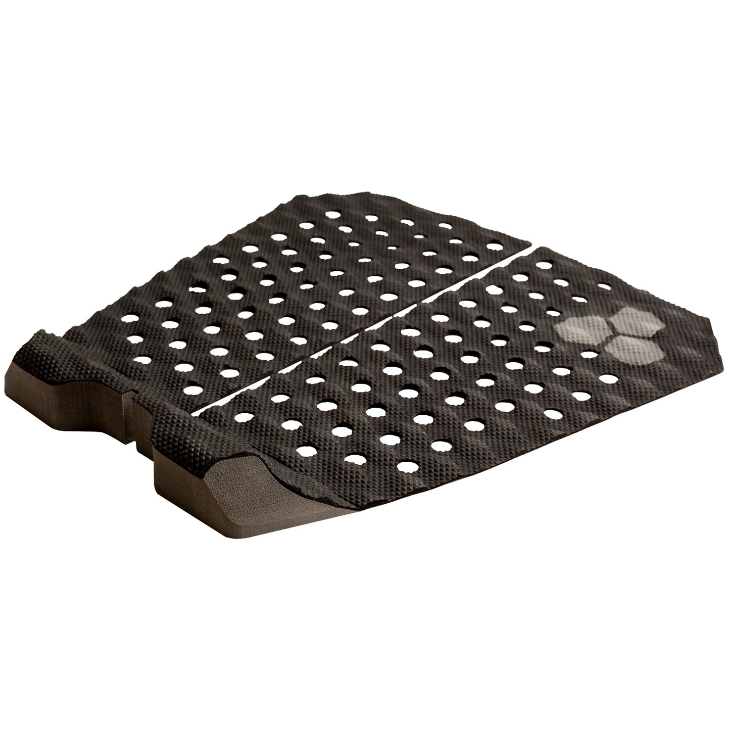 Channel Islands Fuser 2 Piece Flat Traction Pad Black Surfing Tail Pads Channel Islands