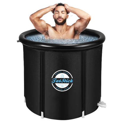 FatStick Recovery Ice Bath | Cold Water Therapy & Recovery Plunge Tub | Round/Oval Accessories/Bags FatStick Boards