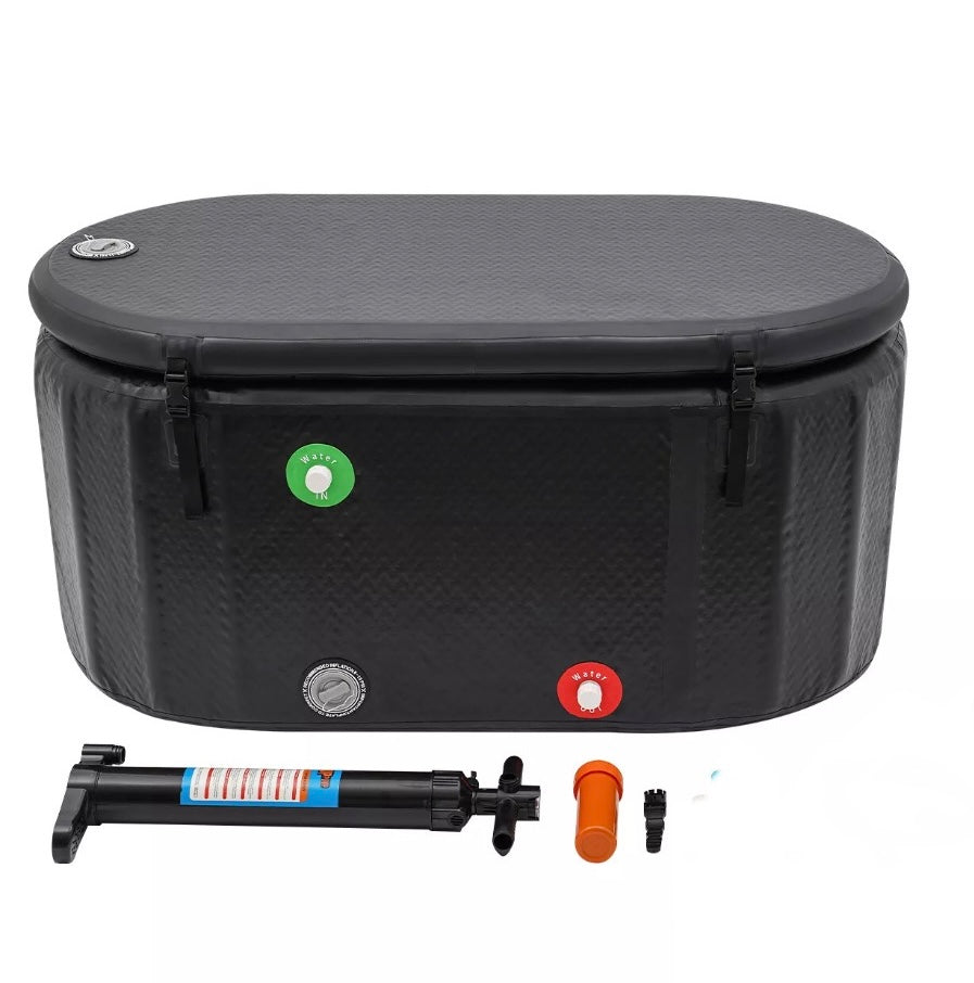 Pro Cold Water Therapy Plunge Tub | Ice Bath | Drop Stitch | XL FatStick Boards
