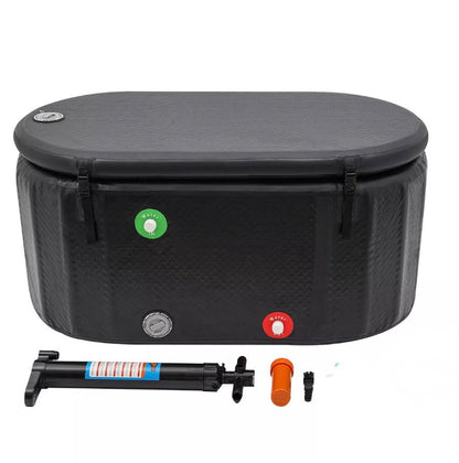 Pro Cold Water Therapy Plunge Tub | Ice Bath | Drop Stitch | XL FatStick Boards