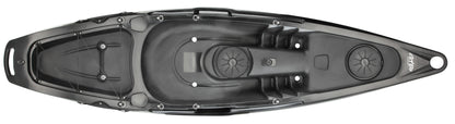 Kaafu Eco Solo Kayak | 100% Ocean Plastic | Black | Lightweight & Stable