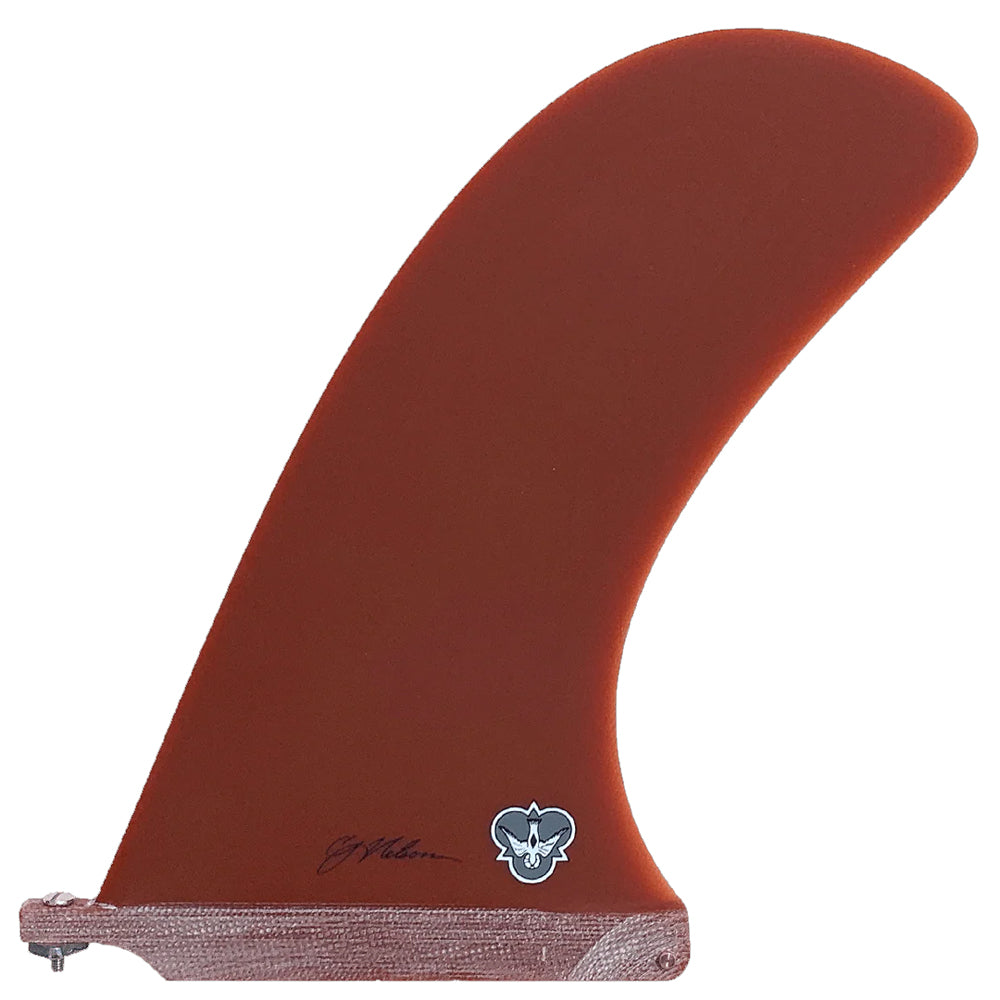 Flying Diamonds - CJ Nelson - Cali Pivot - Red Single Fin Flying Diamonds Red 10"