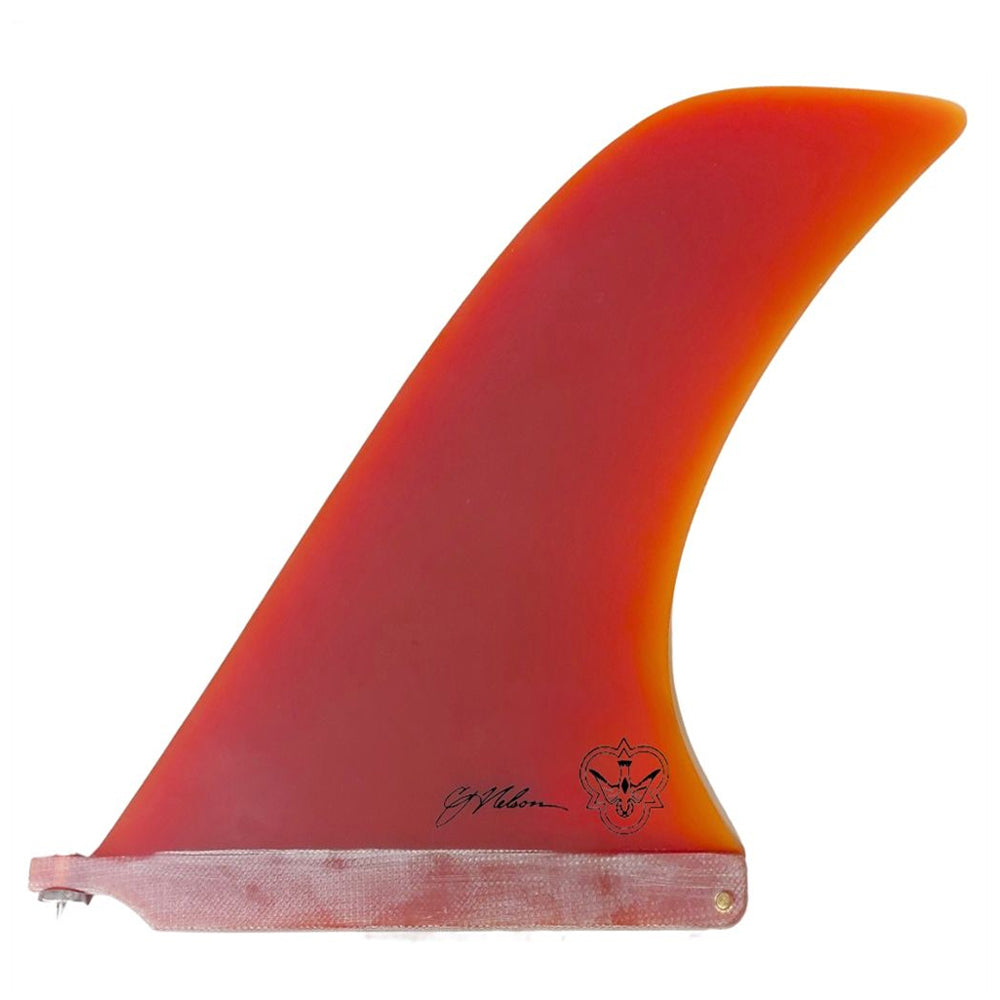 Flying Diamonds - CJ Nelson - Noserider - Amber Single Fin Flying Diamonds